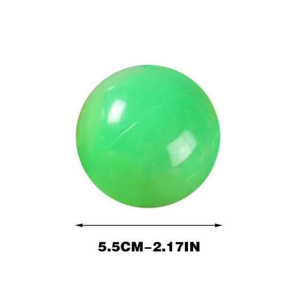 50 Pack Colored Plastic Play Balls For Toddlers 5.5Cm Crush Proof Bpa-Free Phthalate-Free Balls For Kids Play Pits Tents
