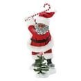 thumbnail image 4 of Department 56 Possible Dreams Santa Claus Fore! African American Christmas Multicolor Figurine 11.5in H, 4 of 4