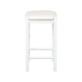 thumbnail image 4 of Hampton Three-Piece Faux Marble Tavern Set, White, 4 of 9