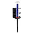 thumbnail image 1 of Pluviómetro para exteriores con estaca de metal, gran capacidad, para jardín, césped, patio, valla, patio, granja, tubo medidor de agua con soporte de montaje., 1 of 8