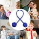 thumbnail image 3 of Juguete de habilidades con cuentas antiestrés | Cuerda de paracaídas y cuentas de acero hechas a mano | Cuentas de preocupación ideales para principiantes, para aliviar el estrés y ejercitar los, 3 of 4