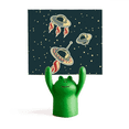 thumbnail image 1 of Universo y Alien UFO Estante de notas, estante de ranas de animales de dibujos animados, 1 of 3