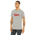 thumbnail image 2 of Daxton Adult Unisex Tshirt Arizona Script with Phoenix Vertical on the Back, Heather Gray Red, XS, 2 of 3