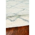 thumbnail image 3 of 5'x8' Ivory Grey Machine Woven Chain Link Indoor Area Rug, 3 of 6