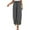 Black, variant on Womens Wide Leg Pants Casual Trousers Floral Side Slit Culottes Lounge Pants Summer Palazzo Pants For Women Red S