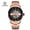 RoseGoldShellBlackFace, variant on Men's Automatic Mechanical Watch Waterproof Wristwatches 811658246731
