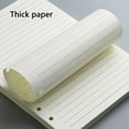 thumbnail image 4 of Horizontal Line Paper A 5 Grids Refill Paper 80 Sheets 6 Holes Replacement Sheets for Notebook Sketch Painting, 4 of 9