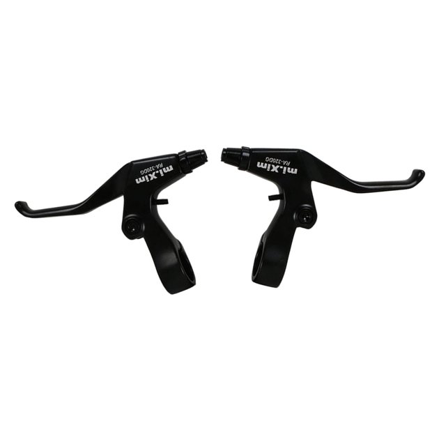 1 par universal de 2,2 cm de diámetro. Juego de manetas de freno en V ajustables multicolor ligeras Negro Negro kusrkot Palancas de freno de bicicleta
