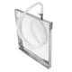 thumbnail image 5 of Drip Pan With Drain Hose Ac Unit Drip Tray For Outdoor Installation Silver 40.00X40.00X3.00CM Leak Proof 1 Set, 5 of 5