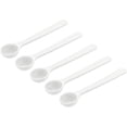 thumbnail image 1 of Micro Spoons 1 Gram Measuring Scoop Plastic Round Bottom Mini Spoon 50Pcs, 1 of 5