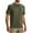 Army Green, variant on Mgmyaa Mens Shirts Casual Dry Fit Moisture Wicking T-Shirts Crew Neck Short Sleeve for Gym Athletic Running
