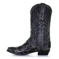 thumbnail image 3 of Corral Western Boots Mens Alligator Inlay Embroidery Black A4116, 3 of 5