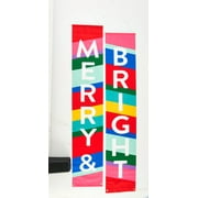 Holiday Time 2pk Mry Brt Wall Banner