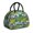 Rooster and Sky, variant on Rooster and Pumpkin Green Pattern Insulated Lunch Bag,Leakproof Large Capacity Lunch Box for Work,Picnic or Travel,11.4 X 6.7 X 8.3 Inches
