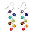 thumbnail image 1 of Guardurnaity curativa de chakras con piedras naturales para la paz interior Pulseras de chakras Cristales de chakras como se muestra Type3 NO3, 1 of 6