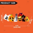 thumbnail image 3 of Joyfy 8 ft Halloween Inflatables Characters,Long Light Up Pumpkin Ghost Cat Tombstone Halloween Blow up Yard Decorations,Outdoor Halloween Decor, 3 of 9