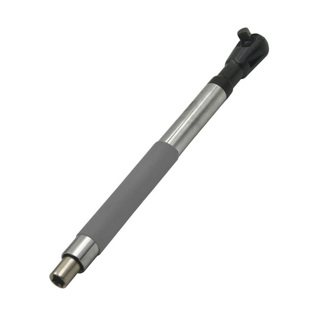 Llave de extensión desplazada, llave de trinquete eléctrica, diseño delgado, fácil de usar, para taladro eléctrico, para plomería, ensamblaje de