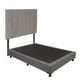 thumbnail image 3 of Box Base Cama Matrimonial + Cabecera Argos Gris Oscuro, 3 of 7