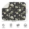 thumbnail image 2 of Microfibre Drying Mat for Kitchen White Flower Dish Drying Drainer Mat Absorbent Pioneer Drying Mat Washing Up for Glass, Plate & Cup 18inch X 24inch, 2 of 5