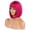 Pink, variant on Chanana Hot Pink Bob Wigs and A Wig Cap, Short Straight Flat Bangs, Cool Summer Stylish Party Hair Wigs