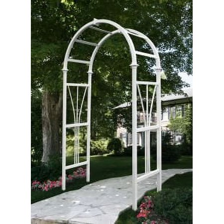 Dublin 45"W x 85"H Vinyl Arbor