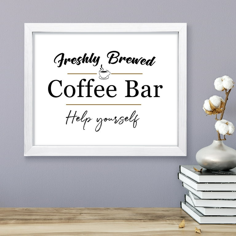 freshly-brewed-coffee-bar-help-yourself-11-x-14-white-framed-print-wall-art-walmart-com