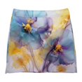 thumbnail image 6 of Abstract Xray Flowers Collection Women's Shorts Non-Slip Single Pocket A-line Trouser Skirt Summer Shorts Casual Shorts for Women, 6 of 7