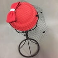 thumbnail image 5 of D-GROEE Fascinator Hats for Women Vintage Hat Fiber Mesh Bowknot Fascinators Flower Veil Wedding Party Hat Tea Hat, 5 of 7