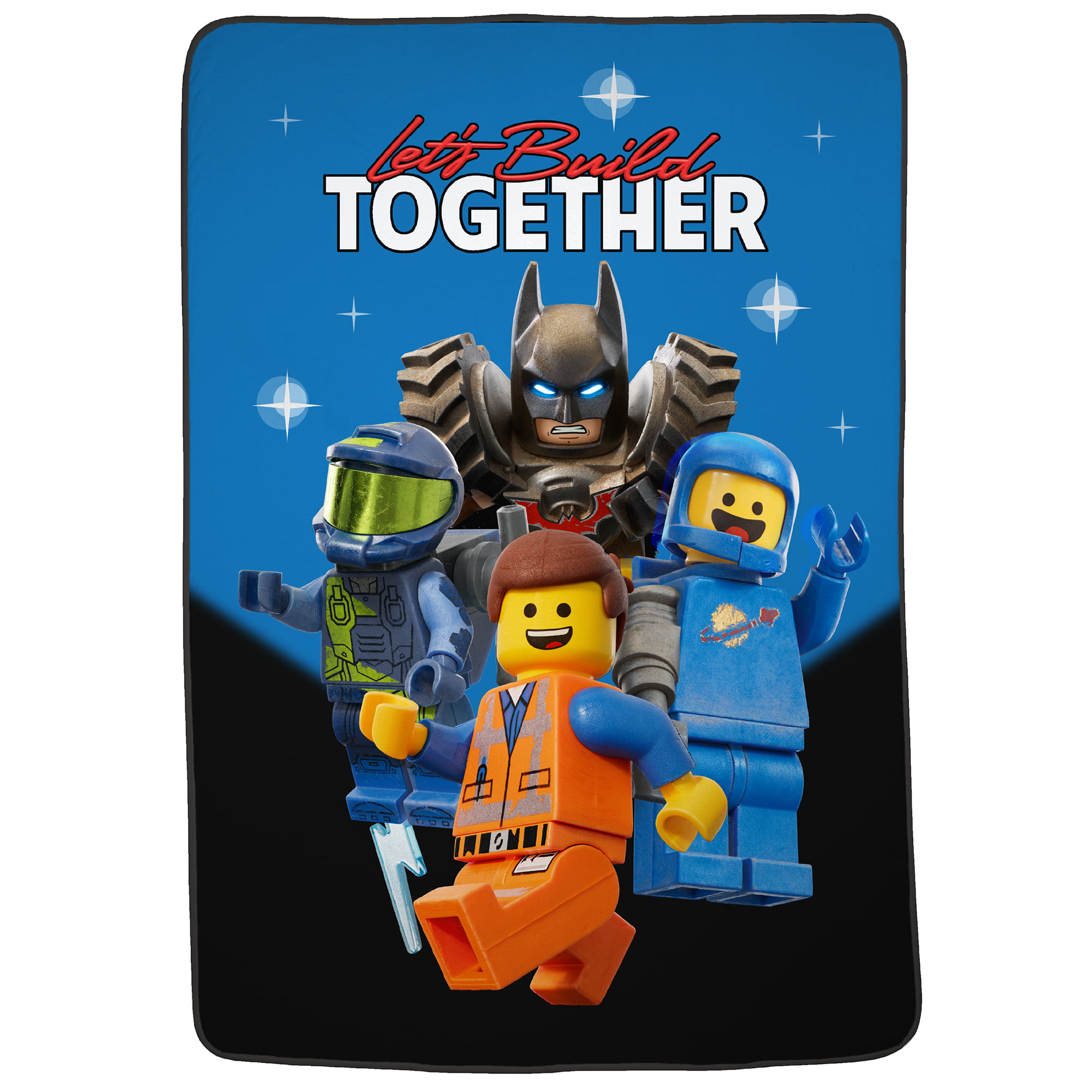 Lego The Movie VEST FRIENDS Plush Throw Blanket-46x60" 1109400 