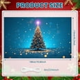 thumbnail image 2 of LED Lights Christmas Tree Snowy Landscape Festive Decor Holiday Season Celebration for Christmas Party Winter Decoration Indoor, 2 of 9