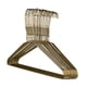 thumbnail image 1 of Ganchos de Alambre 45 cm | Inoxidable | Perchas de Metal | Perchas de Alambre para Ropa | Sacos, camisas, pantalones, sudaderas | Perchas estándar (Paquete de 100 ganchos color Dorado), 1 of 3