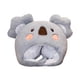 thumbnail image 3 of Gorro de Koala de felpa para niños y niñas, funda cálida, gorro novedoso, tocado para carnaval, Festival, accesorios para juegos de rol, 3 of 7