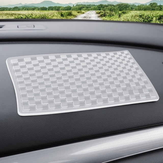 Car Anti-Slip Pad,Center Console Storage Mat,High Temperature Resistant Car Interior Decoration,Flexible Polyurethane Material,Multi-Purpose Non-Slip Surface,Scratch Protection,Durable Organizer Mat