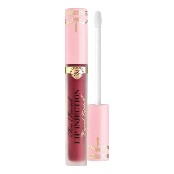 Too Faced, Labial Liquido Voluminizador Mate,lip Injection, color big lip energy