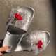 thumbnail image 5 of Moda mujer tobillo correa encaje verano diapositiva sandalias planas chanclas Shose Wmkox8yii  hj789, 5 of 6