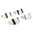 thumbnail image 3 of BFY 4pcs Motorcycle Front Turn Signal Lamp Light Visors Covers Chrome for Harley Davidson Touring 1986-2017 FLHT & FLSTC, 3 of 7