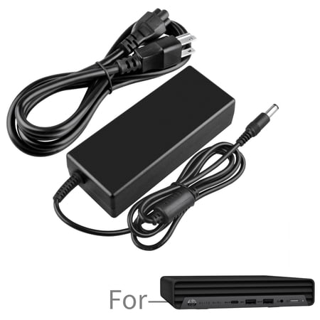 K-MAINS 90W AC Adapter Charger Compatible With HP Elite Mini 800 G9 Desktop
