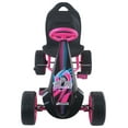 thumbnail image 6 of hauck Sirocco Go-Kart Kids Pedal Racing Cart Low Profile Rubber Wheel Ergonomic Seat, Pink, 6 of 6