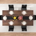 thumbnail image 5 of ANPOO 7-Piece Kitchen Dining Set for 4-8 People, 71" Rectangle Waterproof Wooden Table with 6 Chairs, Easy Clean Farmhouse Dining Table for Dining Room & Kitchen, 5 of 8