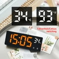 thumbnail image 7 of Gmluru Wall Clock Digital Digital Alarm Clock Simples LED Large Digital Display Fashion Multi-set Alarm Clock Features Desktop Bedside Study Kitchen Clock, 7 of 7