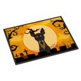 thumbnail image 1 of Alfombrilla para interiores o exteriores Caroline's Treasures Halloween Min Pin, 24 por 36, multicolor Caroline's Treasures BB1798JMAT, 1 of 1