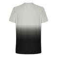 thumbnail image 3 of Camisas de Manga Larga para Hombres Imprimir Casual Cuello Redondo Blusa de Manga Corta, Camisas de Lino para Hombres, 3 of 8