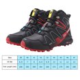 thumbnail image 3 of Zapatos de senderismo Zapatillas casuales para hombre PU transpirable para otoño invierno (46) Rojo Likrtyny Tenis De Mujer Tenis De Hombre, 3 of 8
