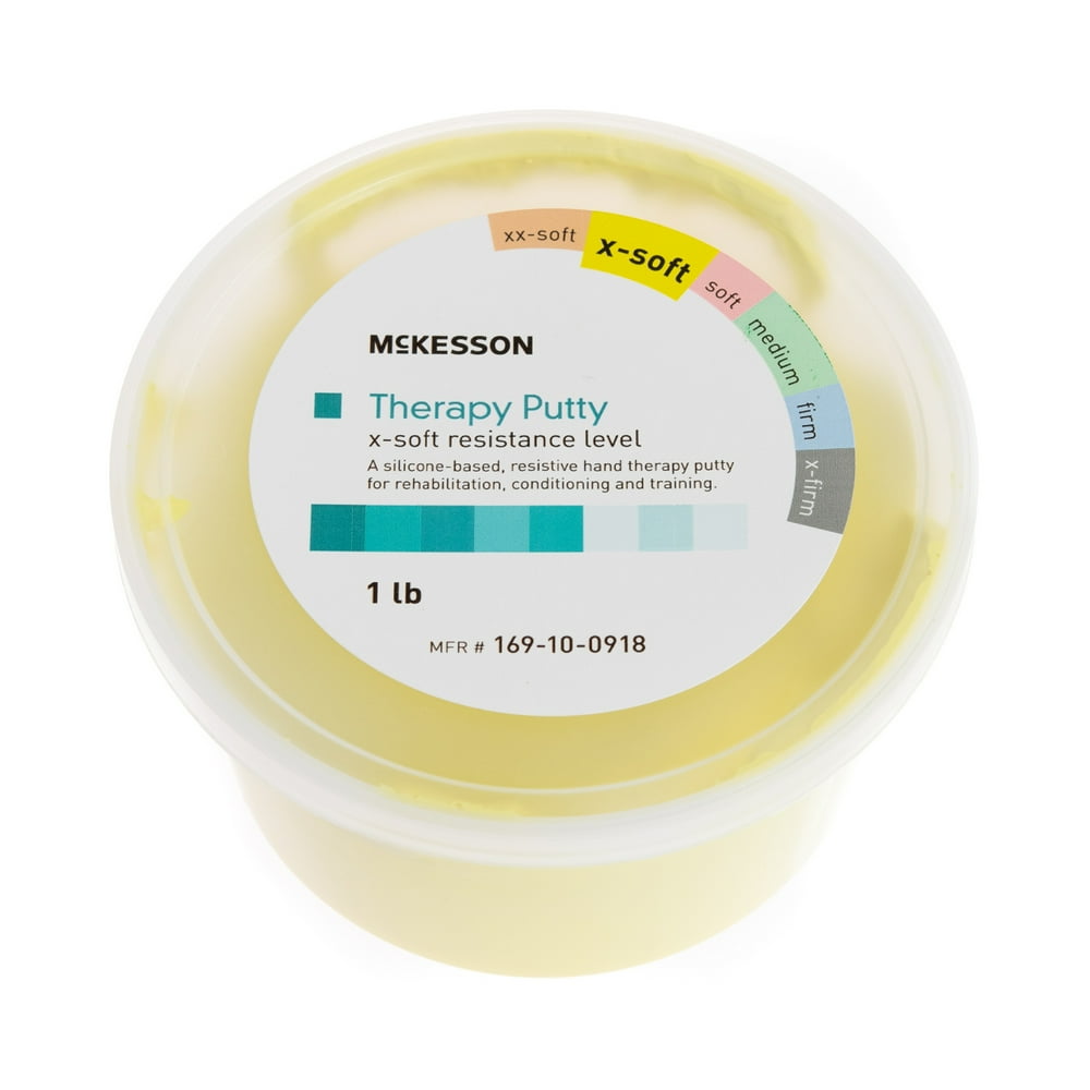 McKesson Therapy Putty Yellow 1 lbs. XSoft 169100918, 1 Each