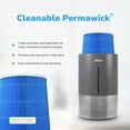 thumbnail image 6 of Hunter HHE150 Aspire 4.8L Evaporative Humidifier with PermaWick Filter, Graphite, 6 of 8