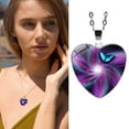thumbnail image 2 of CILENON Butterfly Heart Shaped Necklace Women'S Necklace Pendant Heart Design Gift Best One Size, 2 of 5