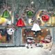thumbnail image 2 of 6 Piezas Adornos de Campanas de Navidad Cascabeles de Navidad Campanas Artesanales Recortes de Estrellas Campanas de Aniversario de Navidad con Bayas de Acebo para decoración de árbol de Navidad, 2 of 5