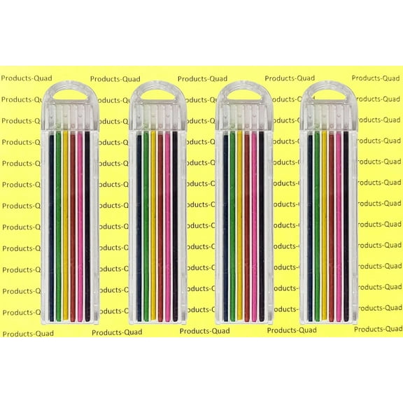 20 packs 1.3 mm Color lead refills 6 leads 1.3mm colored lead refill mechanical