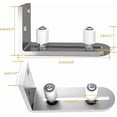 thumbnail image 4 of Bearing Guide Floor Guide Sliding Door Guide Door Guide Wall Mount Silver Guide Ball Bearings, 4 of 4