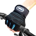 thumbnail image 1 of Guantes de fitness de medio dedo con protección de muñeca larga para mujer, equipo de barra, levantamiento de pesas, deportes al aire libre, guantes de equitación para hombres, 1 of 2